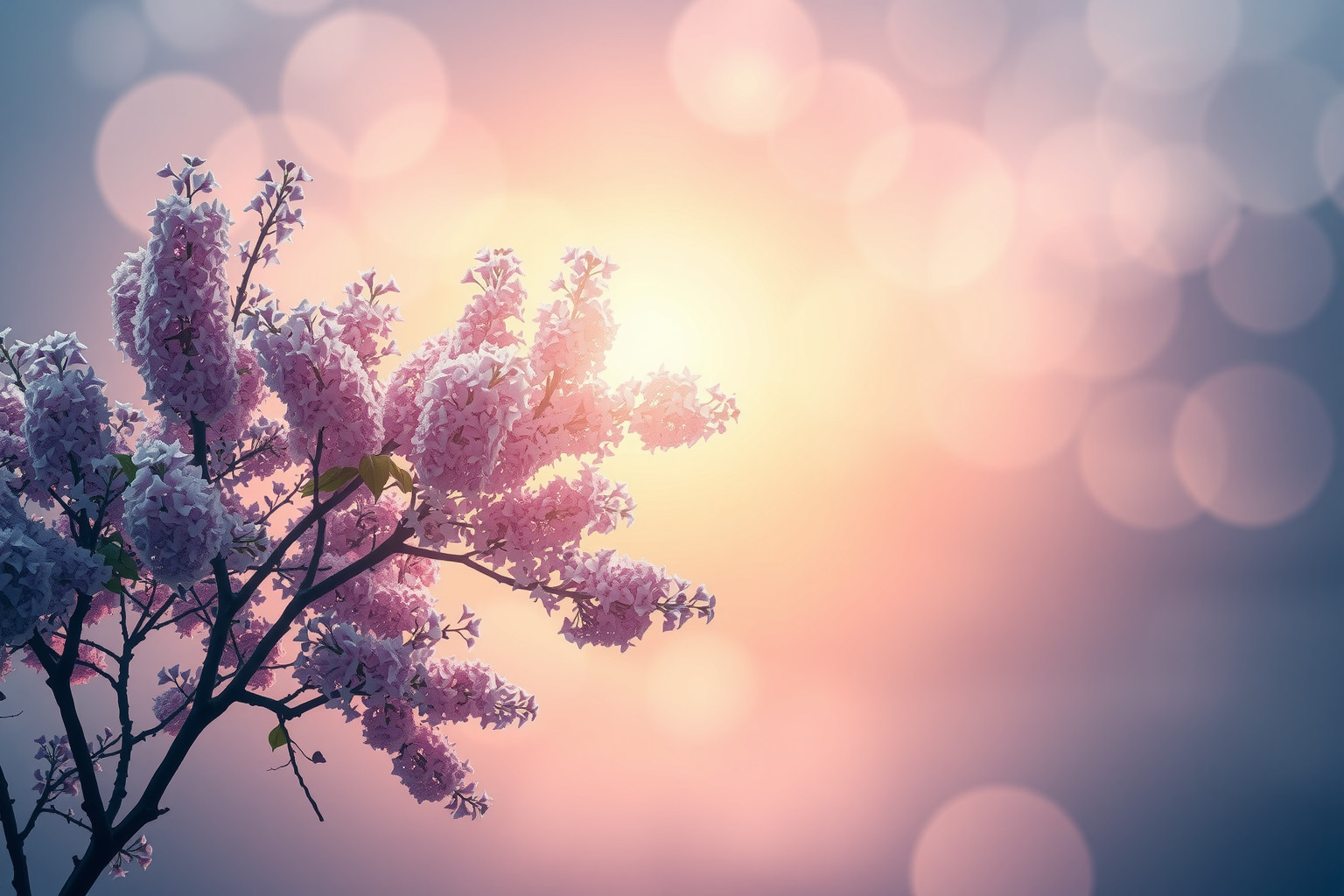 Sognare un albero di lillà con uccelli simboleggia gioia e libertà.