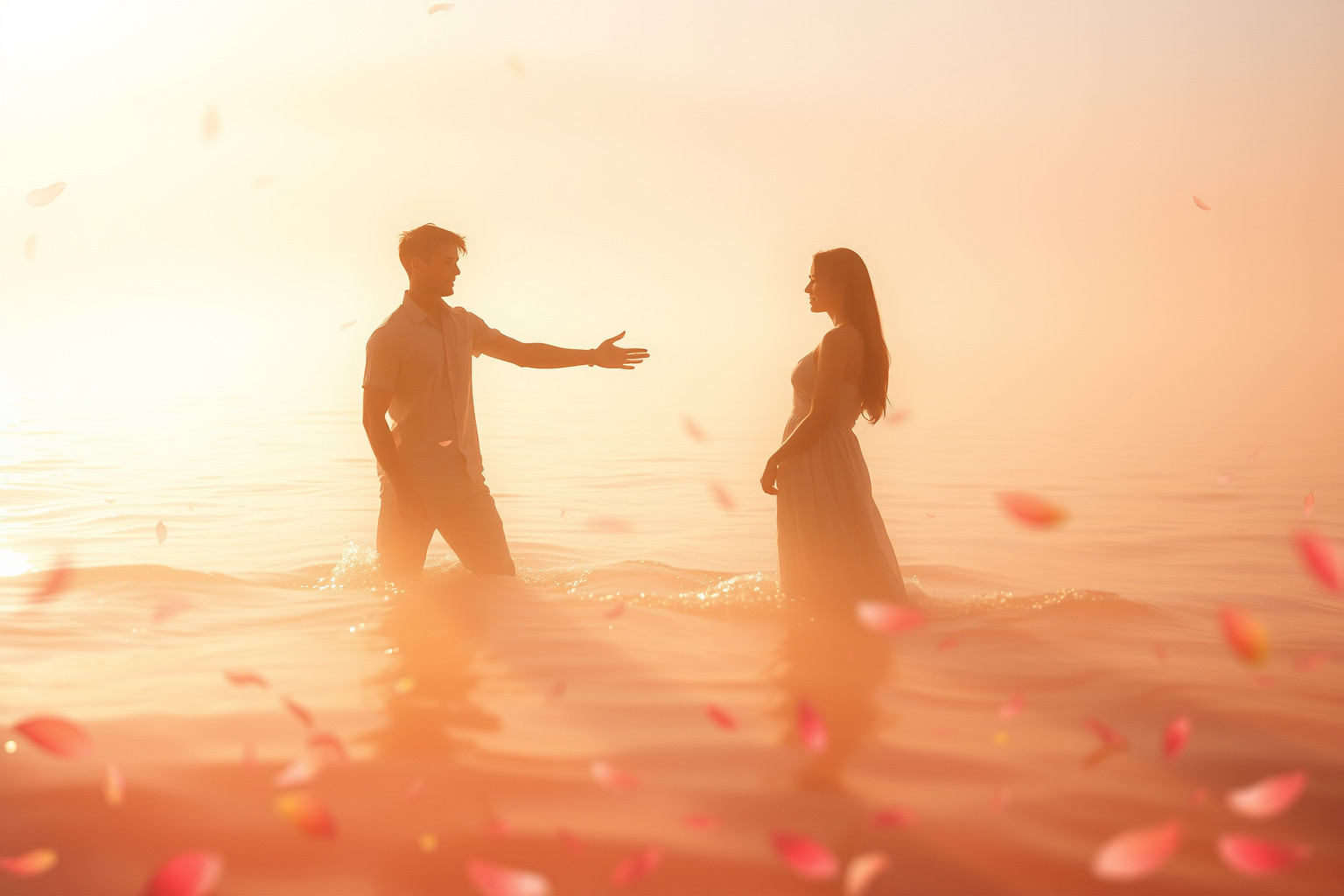 Sognare un amore estivo evoca nostalgie di passioni effimere perdute.