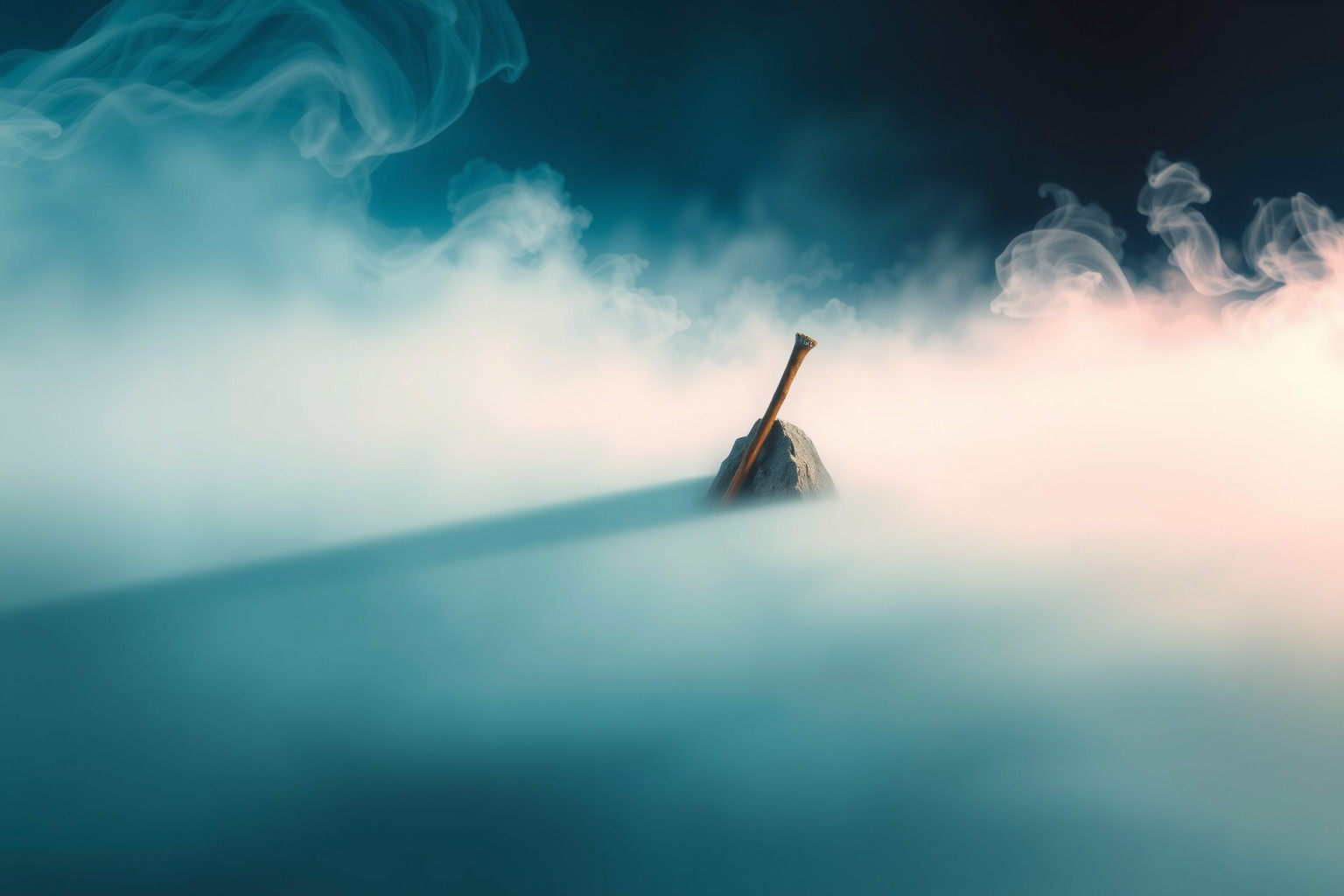 Sognare un bastone che affonda indica insicurezza nei propri passi.