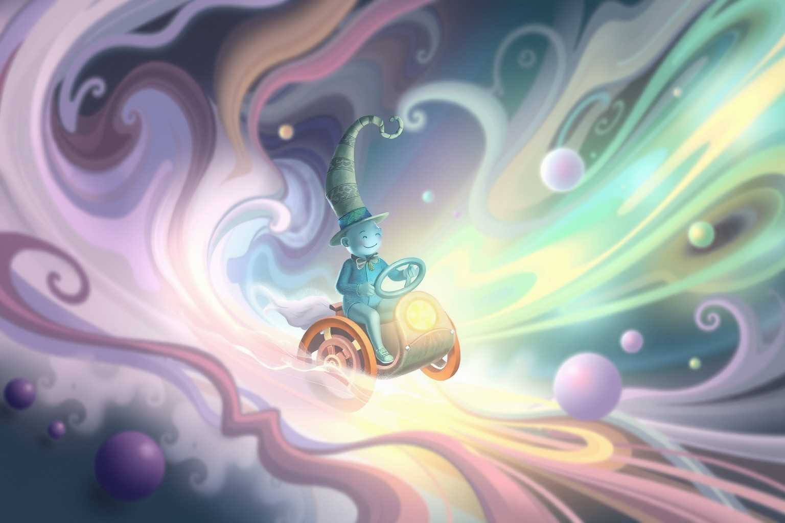 Sognare un cappellaio al volante simboleggia controllo e nuove direzioni.