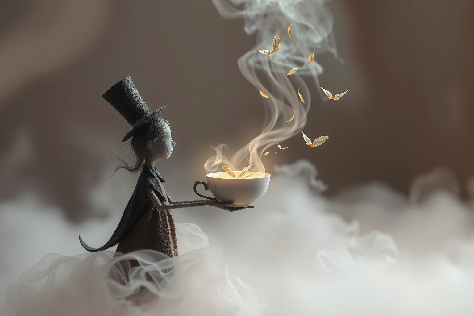 Sognare il cappellaio che offre tè simboleggia apertura e condividere emozioni.