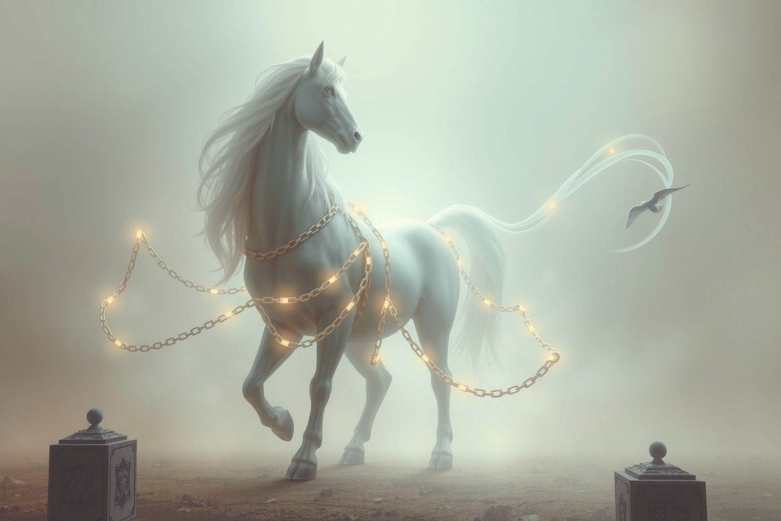 Sognare un centauro maggiore imprigionato simboleggia limiti interiori nascosti.