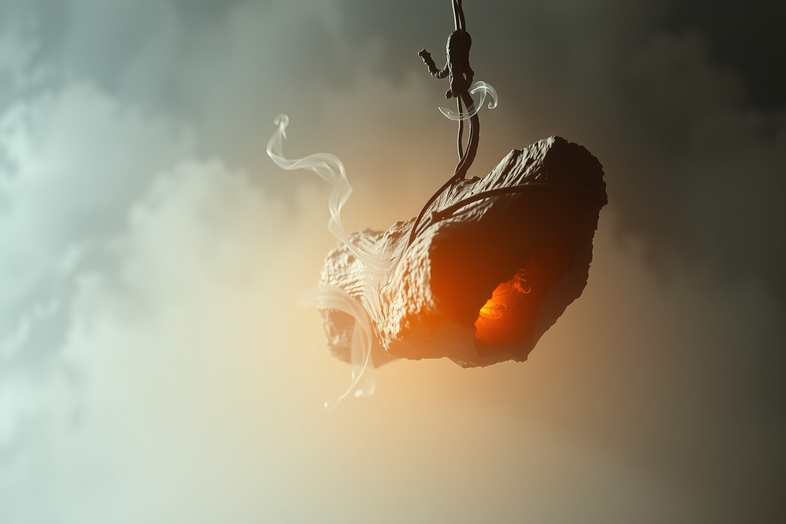 Sognare un ceppo che non brucia simboleggia ostacoli emotivi persistenti.