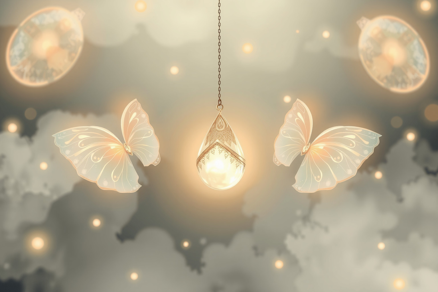 Sognare un ciondolo protettivo simboleggia sicurezza e guida spirituale.