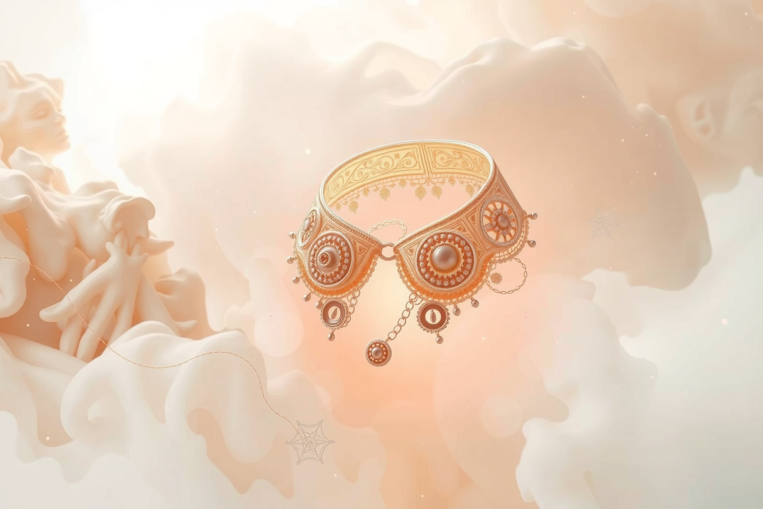 Sognare un collare antico simboleggia legami con il passato profondo.