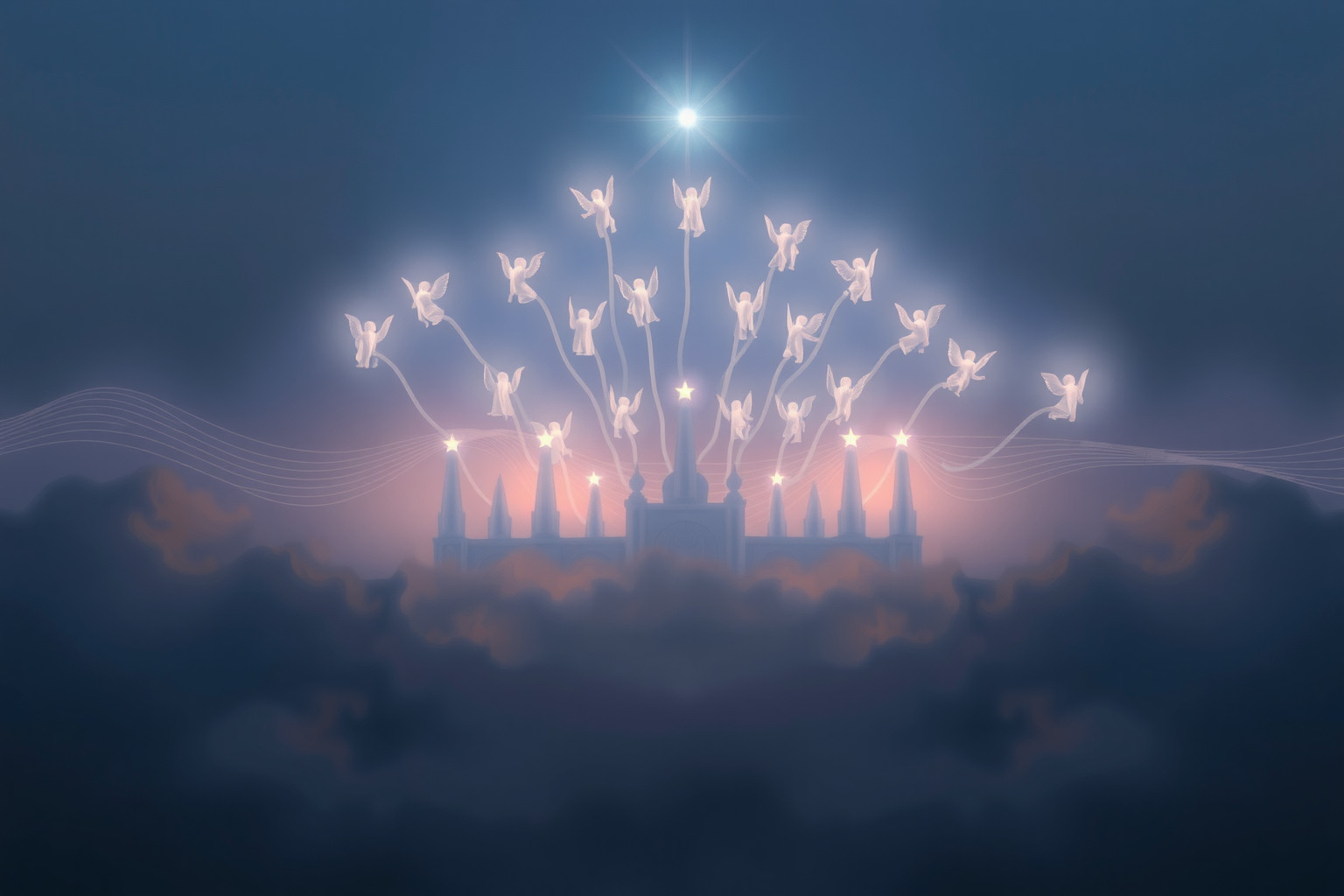 Sognare un coro che canta per un defunto simboleggia pace interiore.