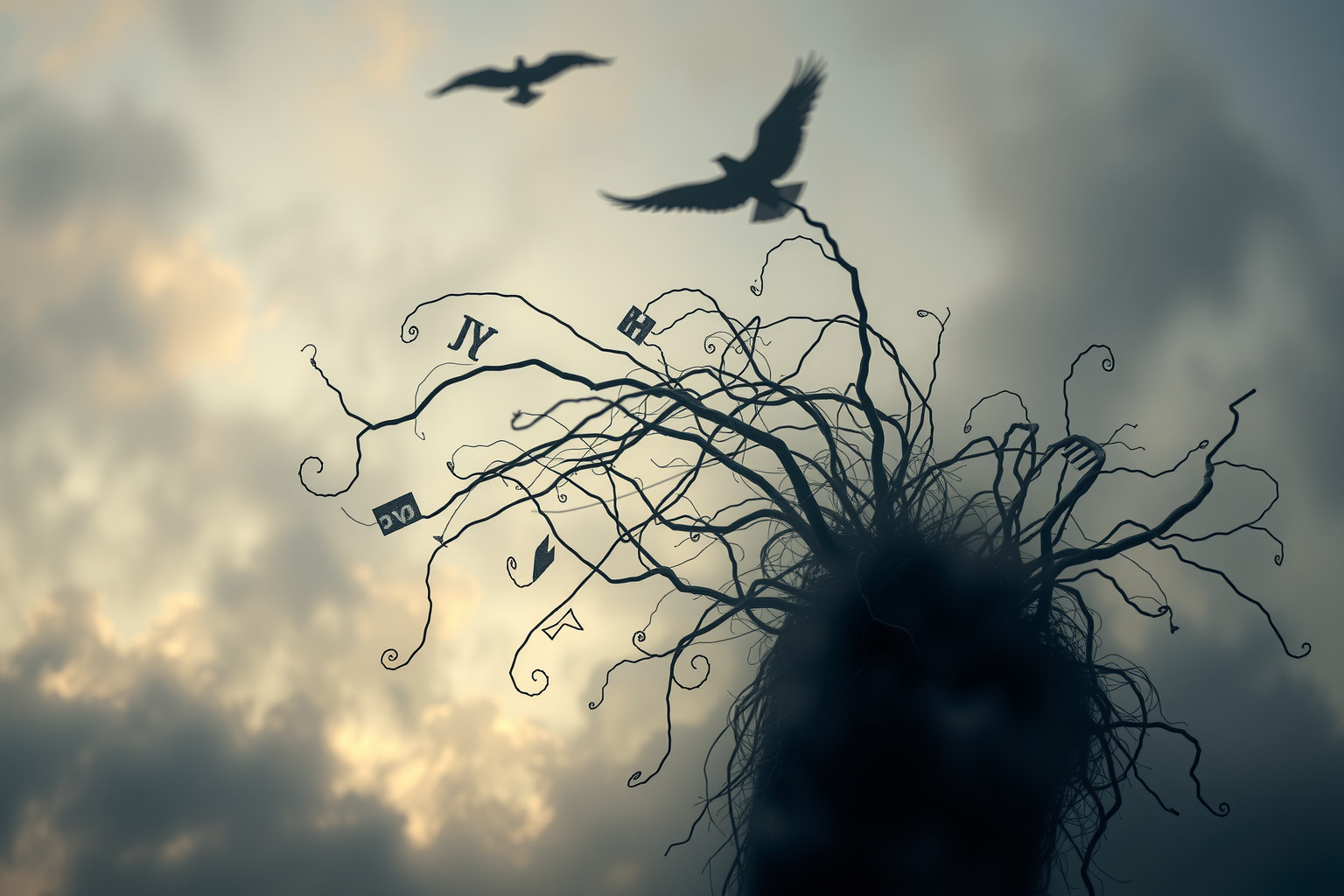 Sognare un dettato illeggibile riflette frustrazione e sfide inattese.