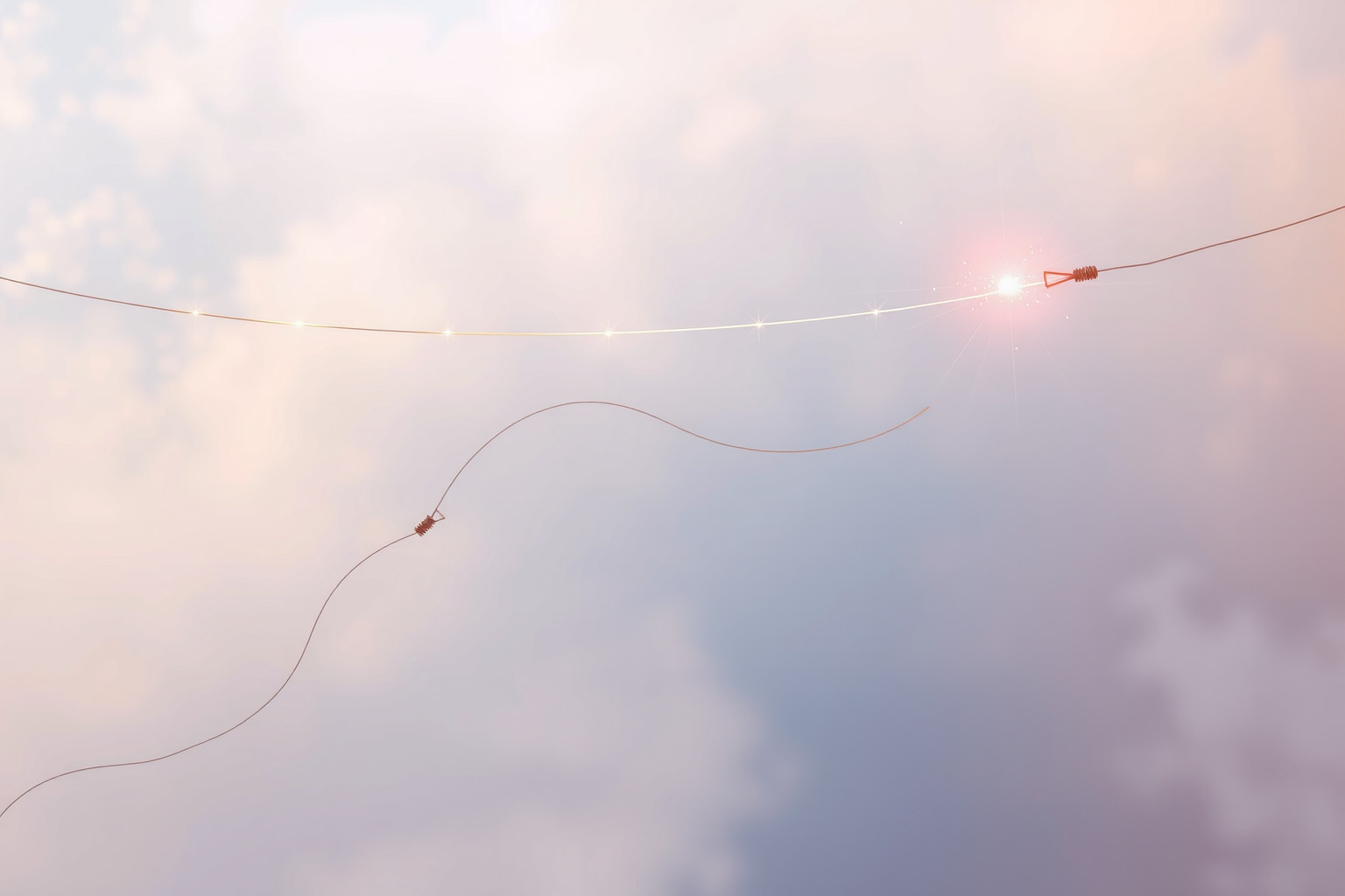 Sognare un filo tirato indica tensioni emotive pronte a spezzarsi.