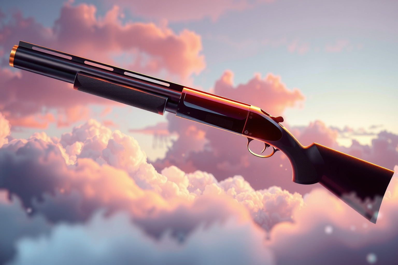 Sognare un fucile a canne mozze nuovo simboleggia potere nascente.