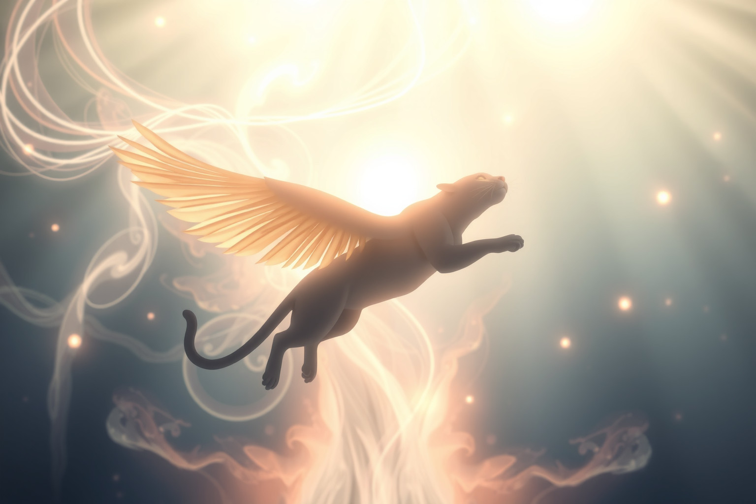 Sognare un giaguaro con ali simboleggia libertà e crescita spirituale.