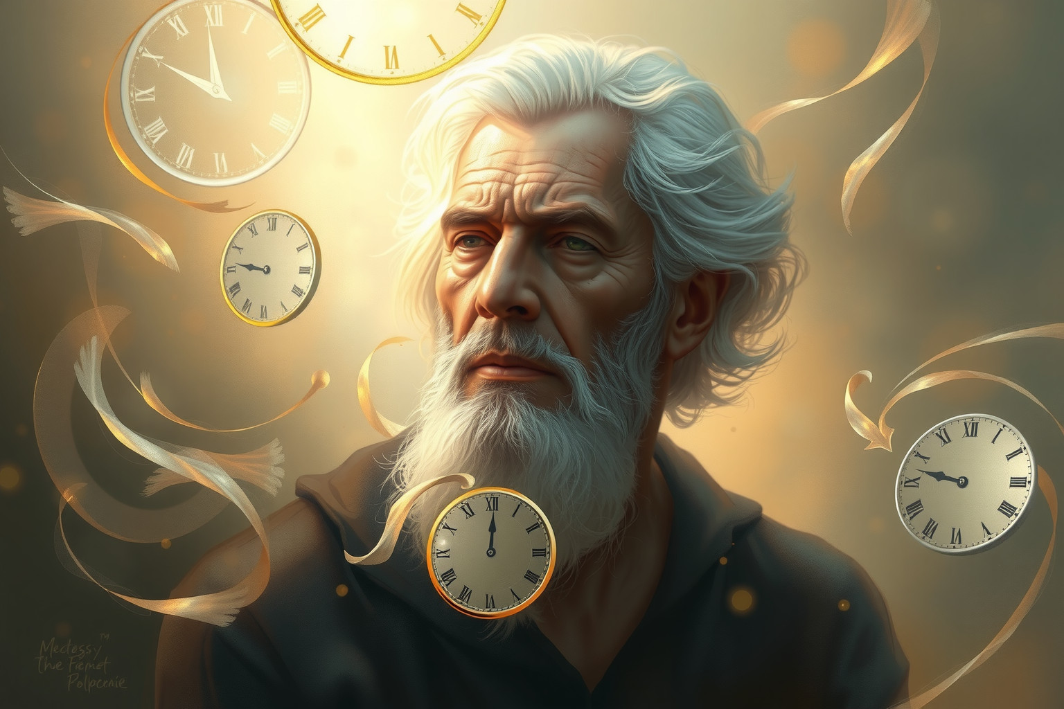 Sognare un gigolò anziano riflette paura e saggezza interiore.