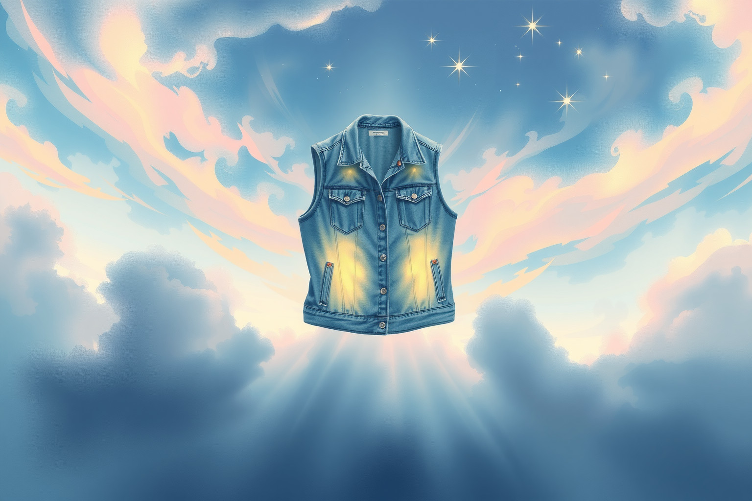 Sognare un gilet di jeans simboleggia desiderio di libertà e avventura.