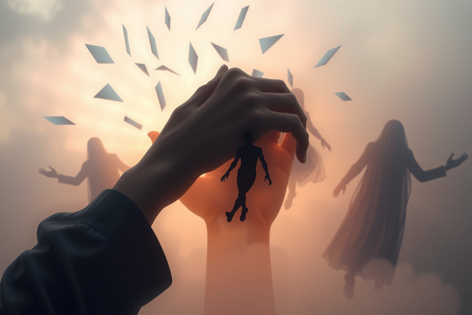 Sognare un imbroglione che scappa riflette emozioni di impotenza.