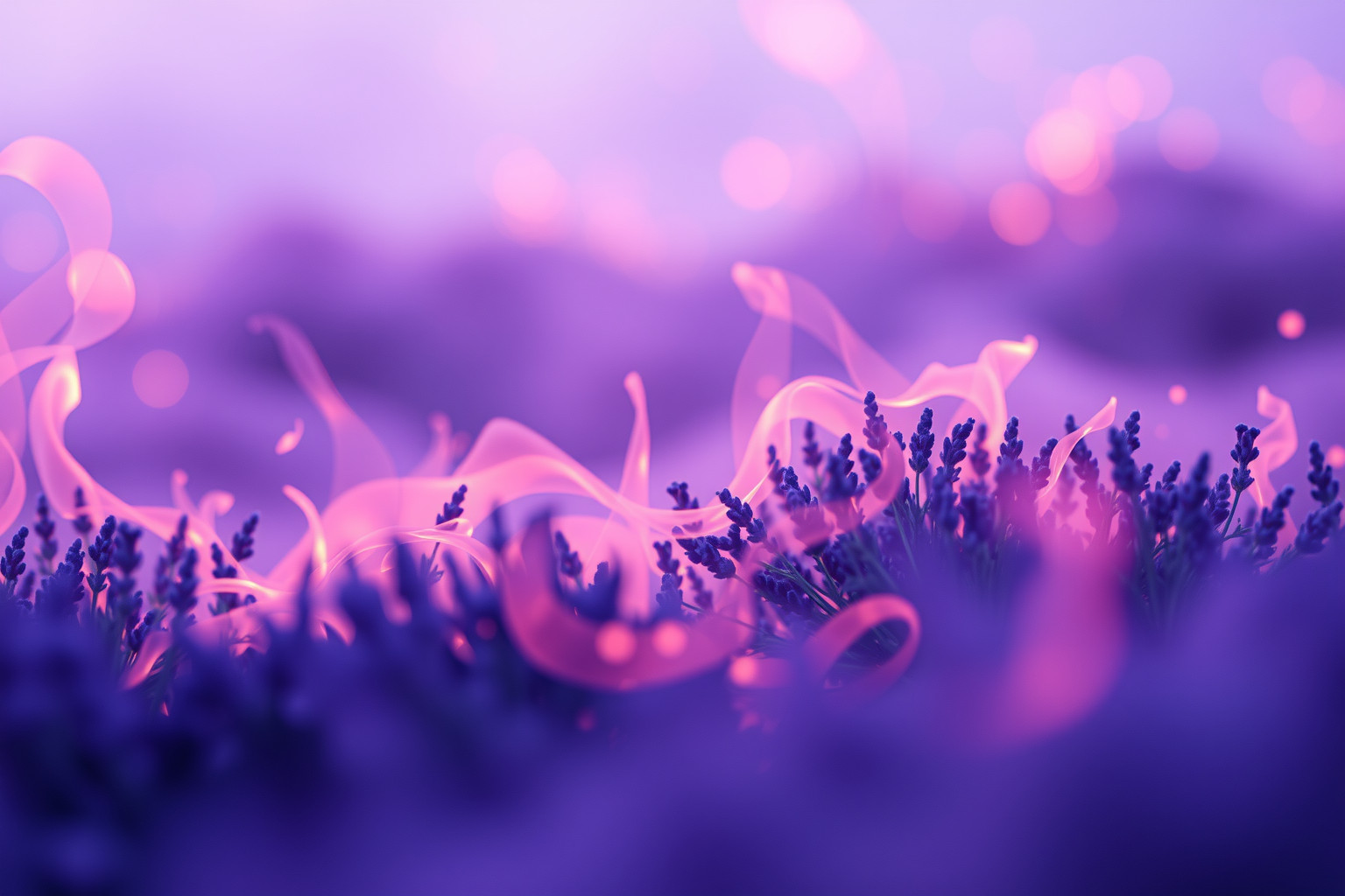 Sognare lavanda in fiamme simboleggia perdita di pace interiore.