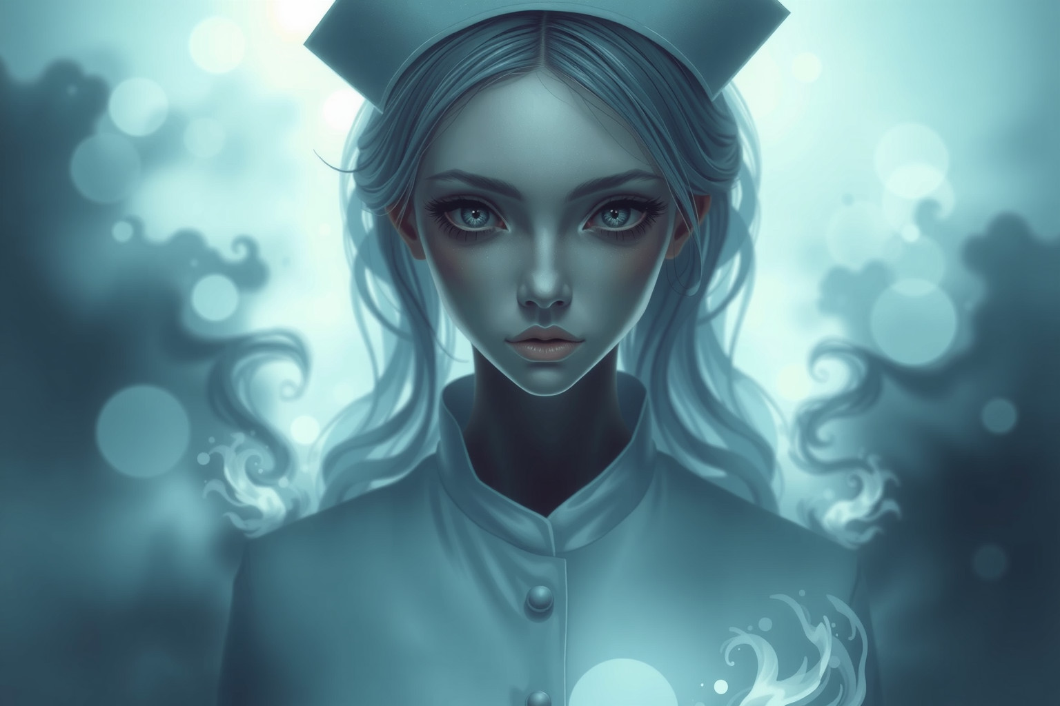 Sognare un infermiere freddo indica emozioni represse e distacco.