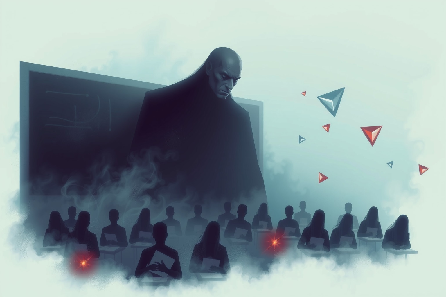 Sognare un insegnante severo indica rigore interiore e autocritica intensa.