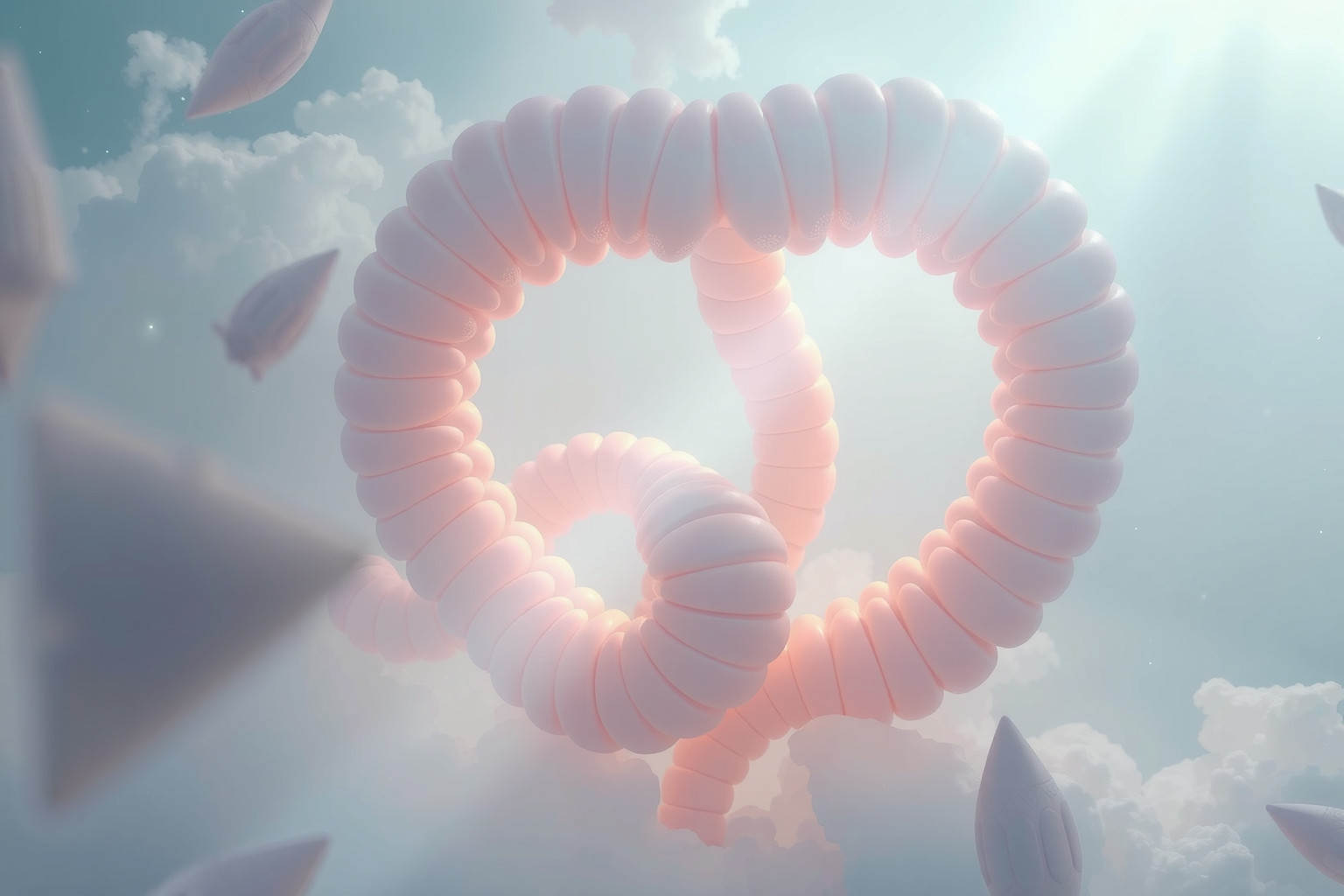 Sognare un intestino enorme indica forti emozioni non espresse.