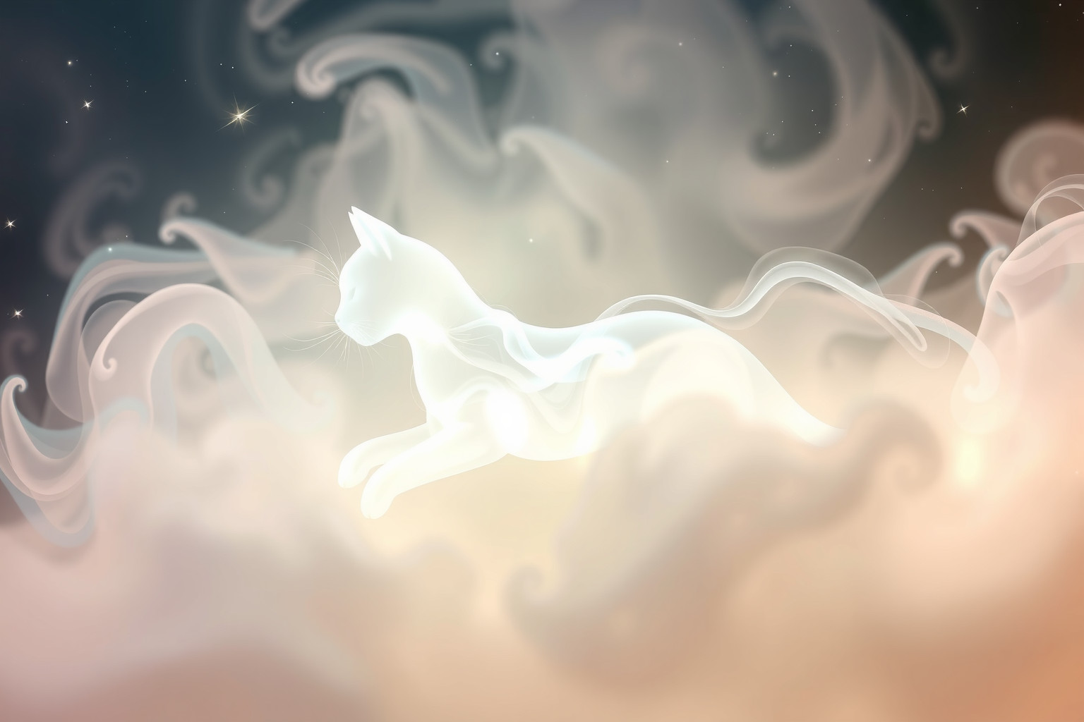 Sognare un kien bianco simboleggia purezza e nuove opportunità.