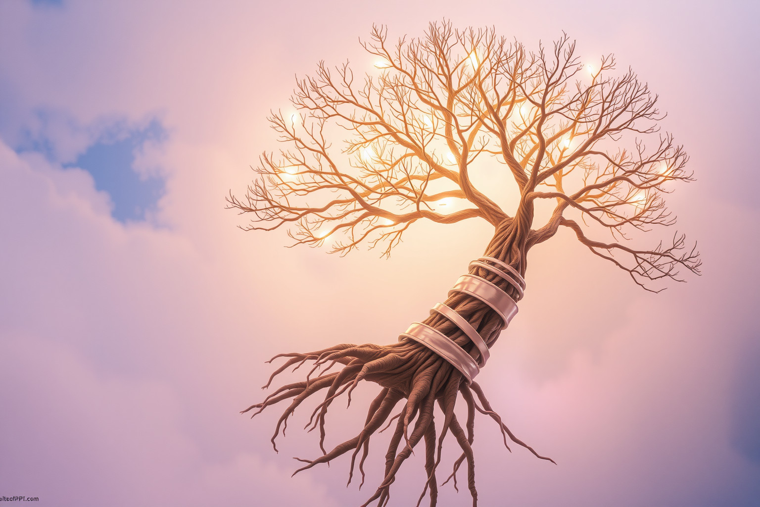 Sognare un laccio su una pianta simboleggia limitazioni naturali.