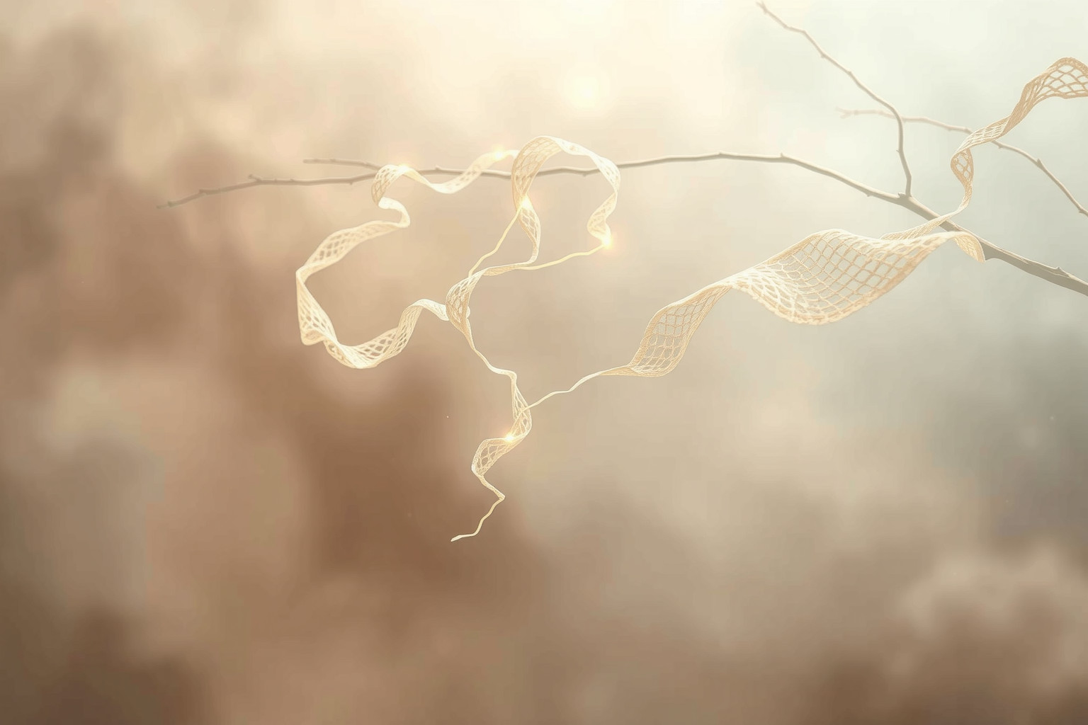 Sognare un laccio rotto indica legami spezzati o opportunità perdute.