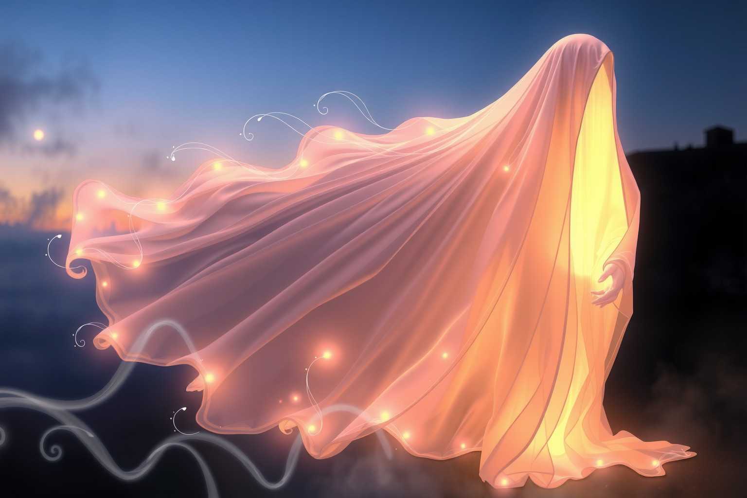 Sognare un lenzuolo funebre parlante svela avvertimenti nascosti dell’inconscio.