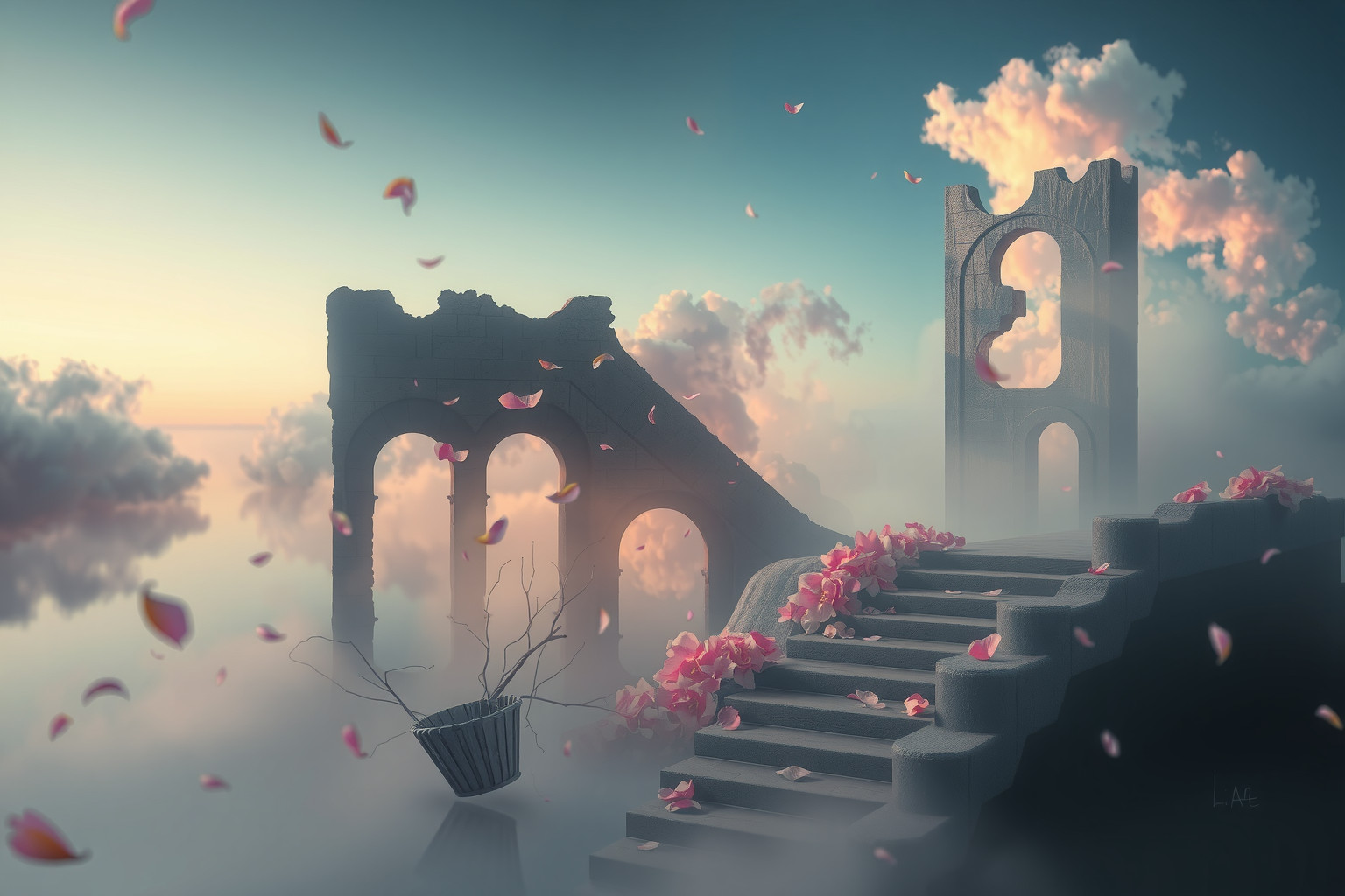 Sognare luoghi perduti rivela il dolore del cambiamento irreversibile.