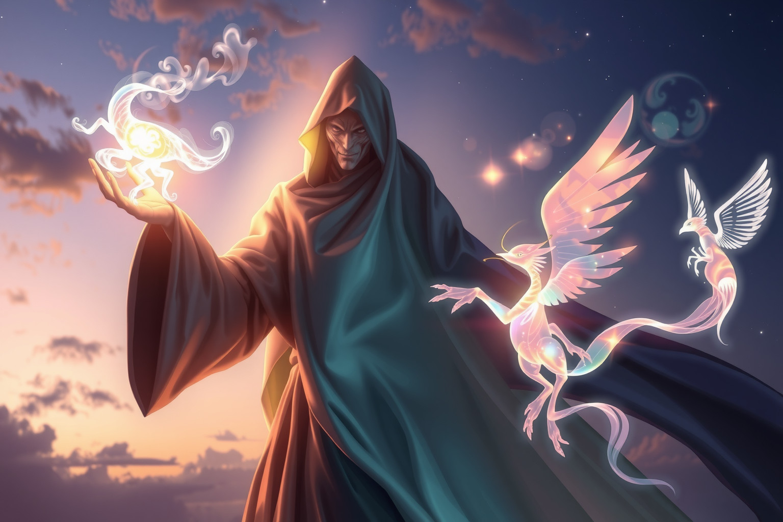 Sognare un mago evoca potere creativo e trasformazione interiore.