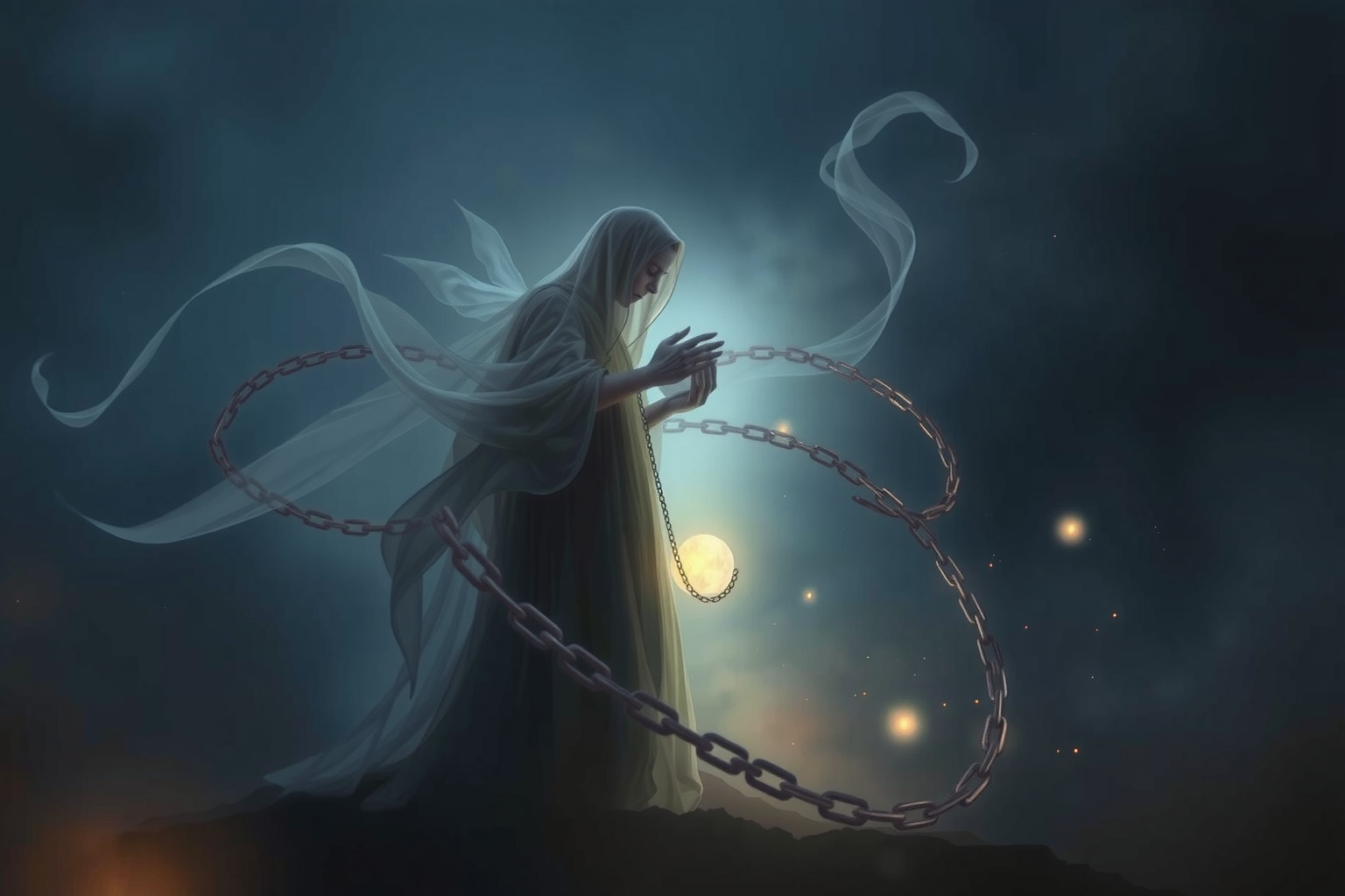 Sognare un mago che punisce riflette colpa e rimorso interiori.