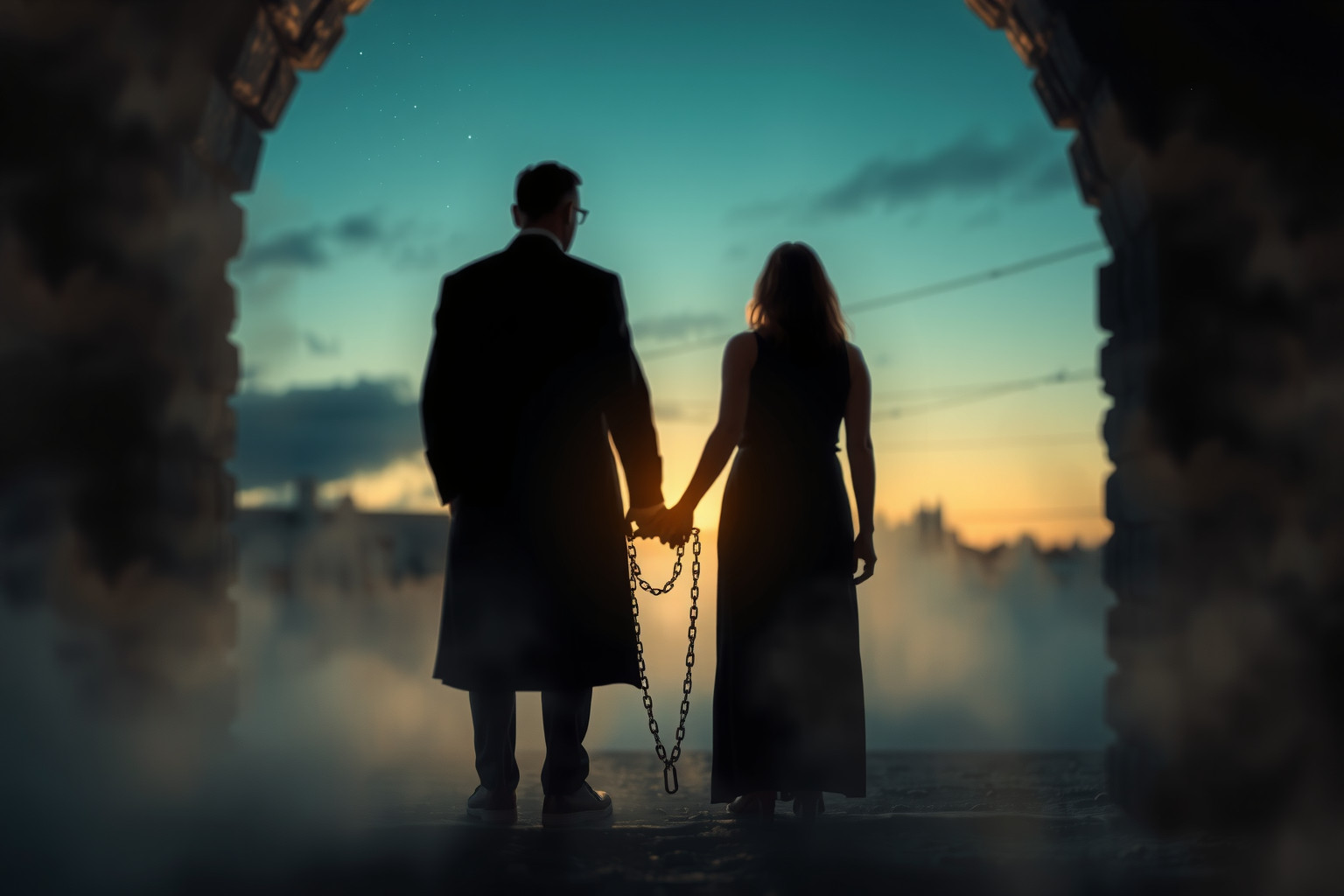 Sognare matrimoni infelici indica ansia per il destino familiare.