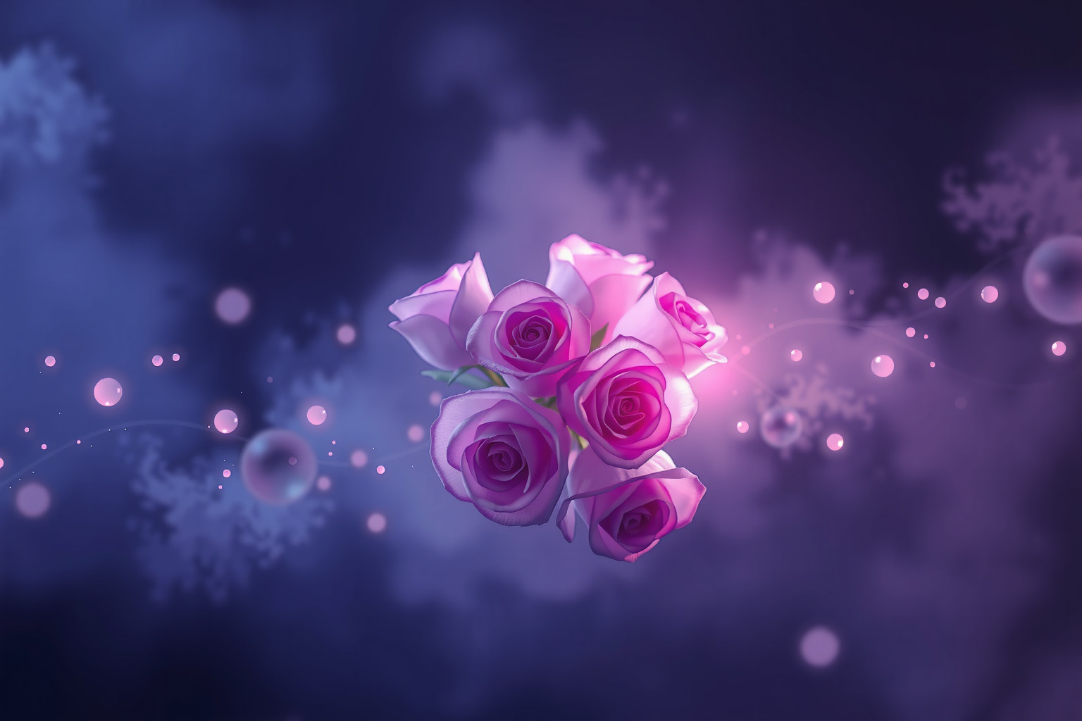 Sognare rose viola simboleggia intuizione profonda e crescita spirituale.