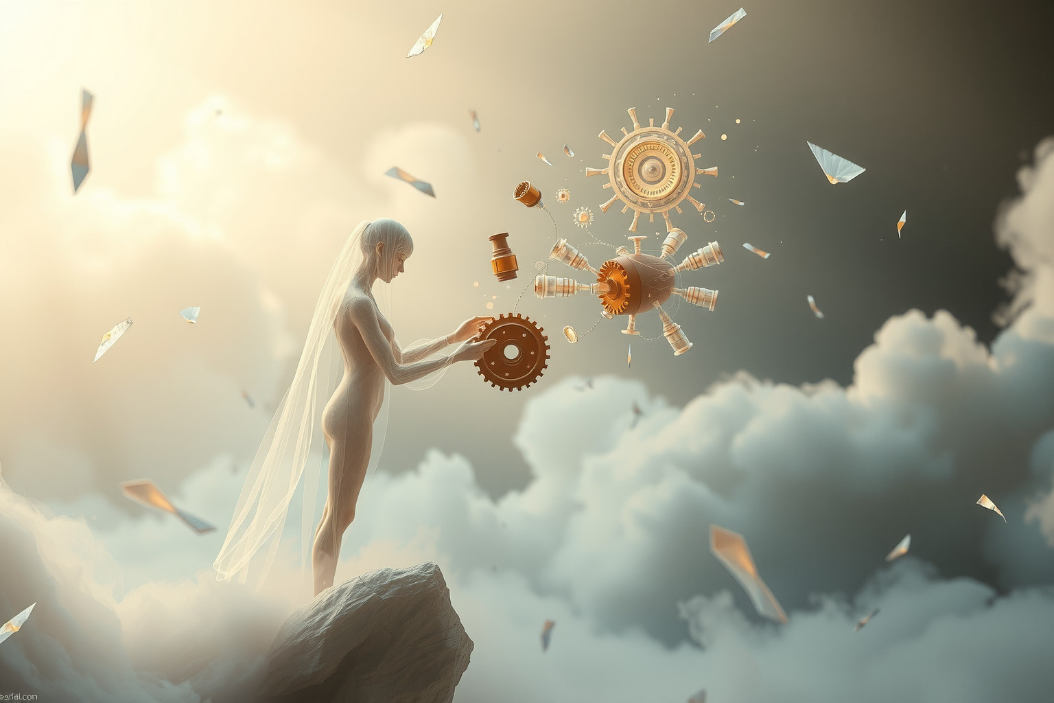 Sognare un meccanico in spiaggia indica riparazioni emotive profonde.