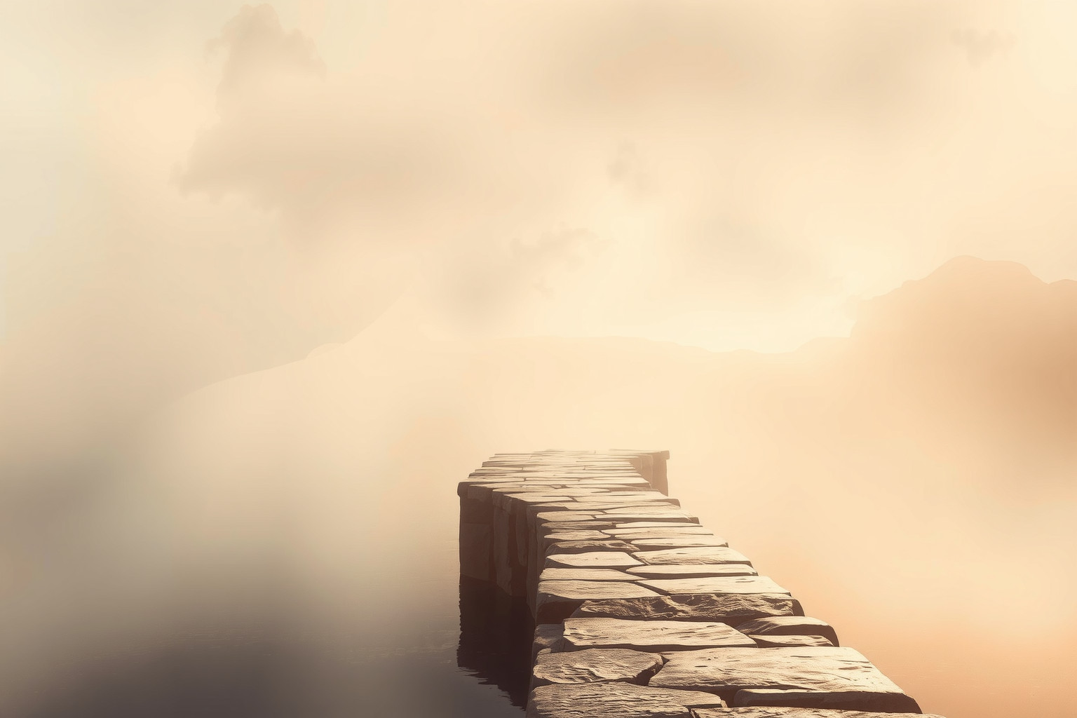 Sognare un molo di pietra simboleggia stabilità e sicurezza emotiva.