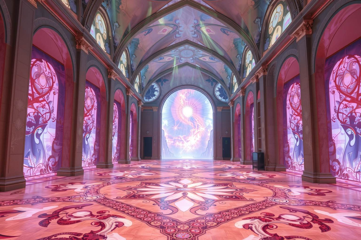 Sognare un pavimento a mosaico indica complessità e armonia sociale.