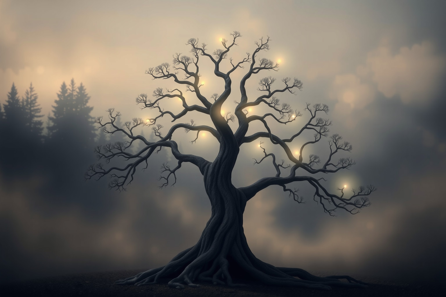 Sognare un pino cembro parlante simboleggia saggezza nascosta e guida.