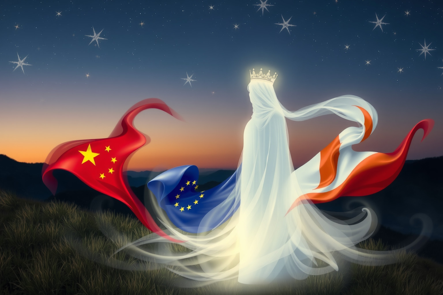 Sognare un presidente straniero riflette desideri di cambiamento globale.