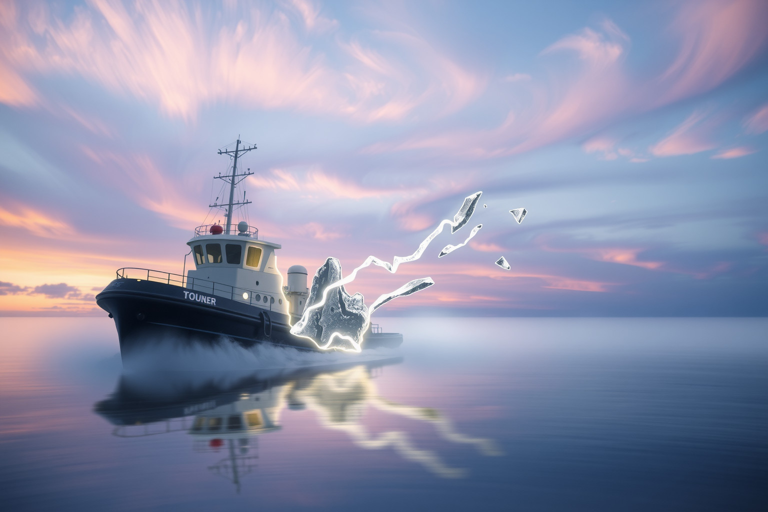 Sognare un rimorchiatore rotto simboleggia ostacoli inattesi nella vita.