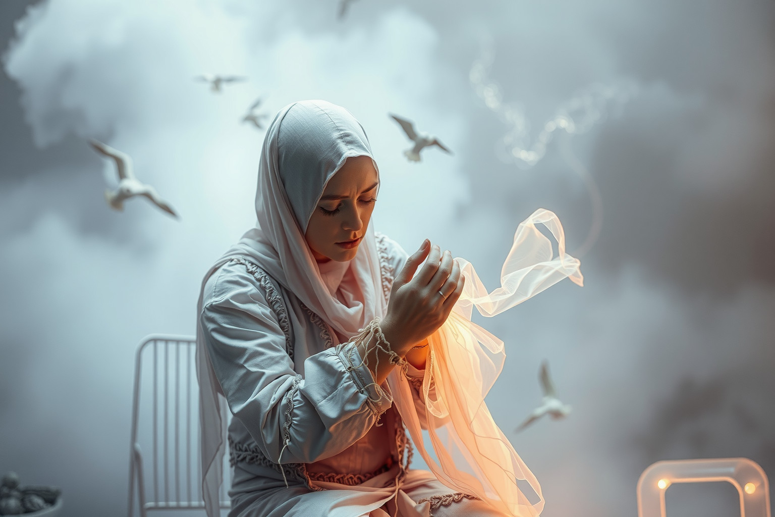 Sognare sarto in abiti logori indica trasformazioni interiori profonde.