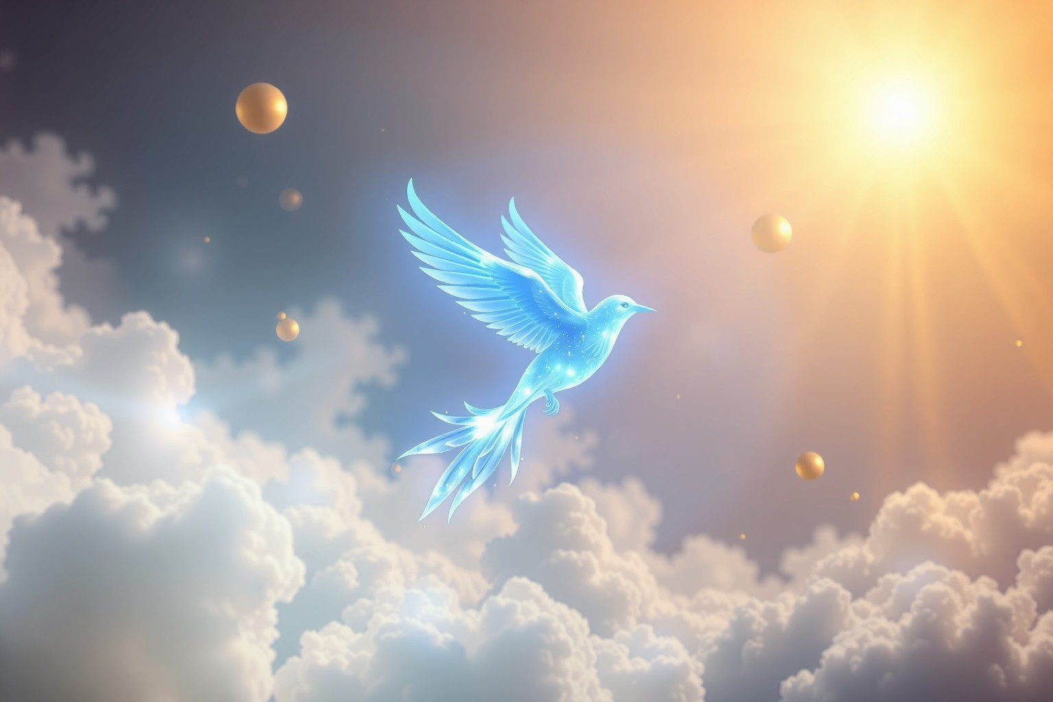 Sognare un uccellino azzurro simboleggia gioia e successo imminente.