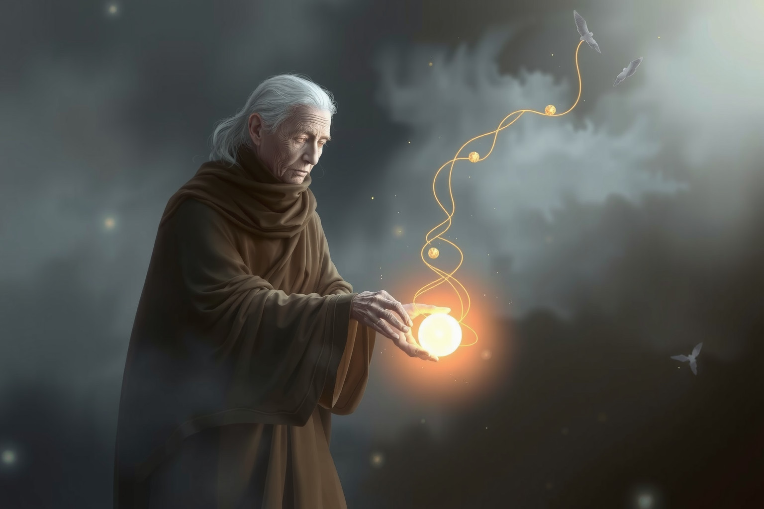 Sognare un vecchio che consiglia rivela saggezza nascosta e guida interiore.