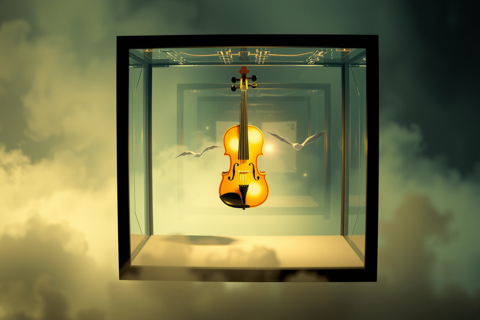 Sognare un violino in teca simboleggia emozioni custodite e non espresse.