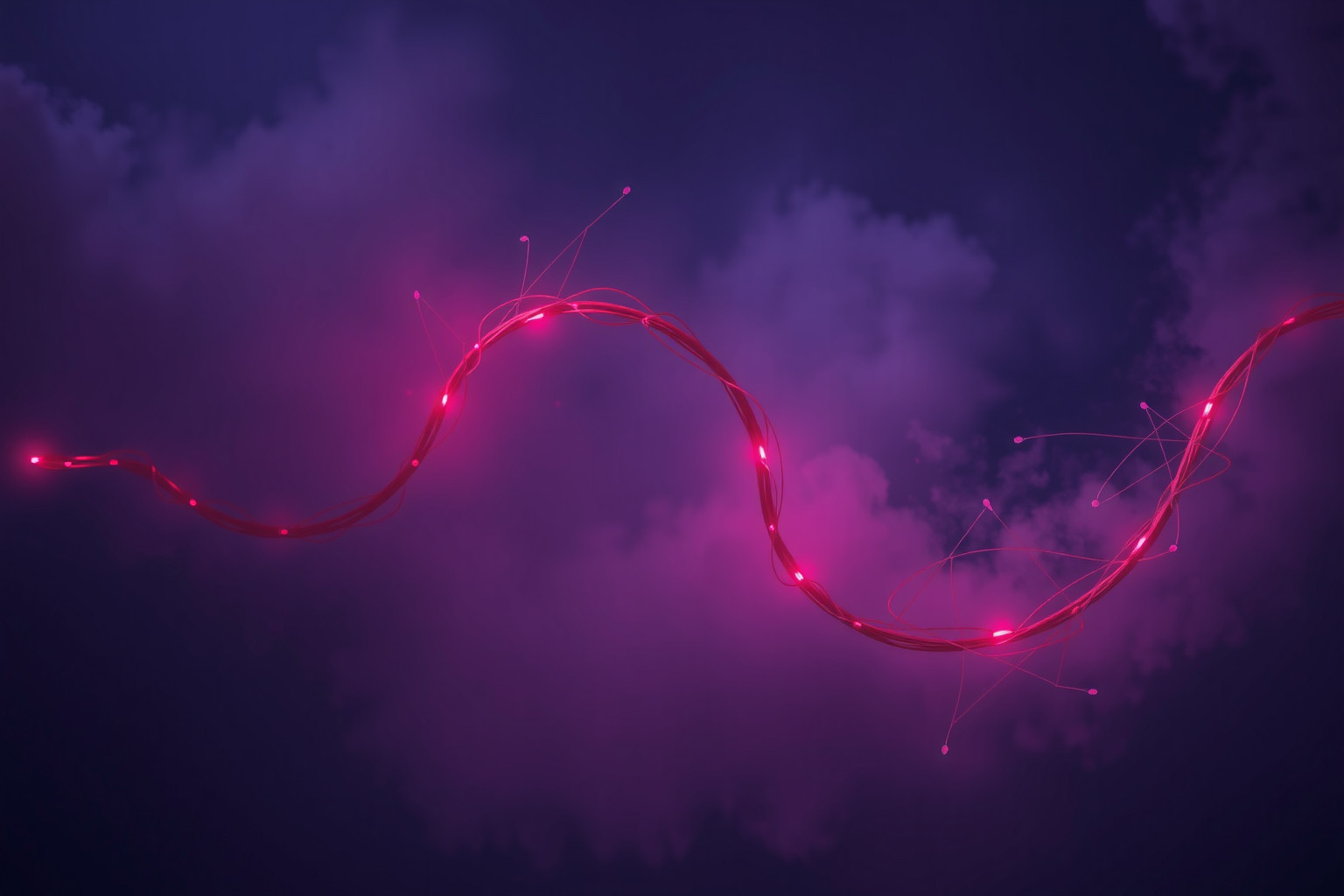 Sognare una corda rossa simboleggia passione e controllo emotivo.