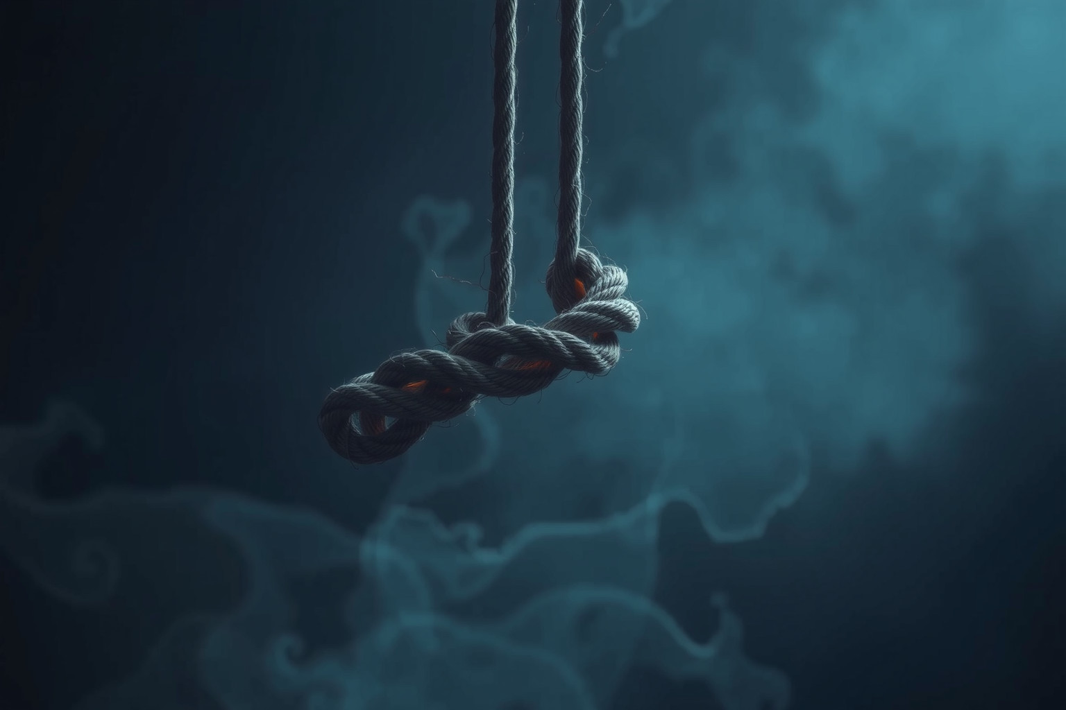 Sognare una corda sporca indica emozioni represse o ansia nascosta.