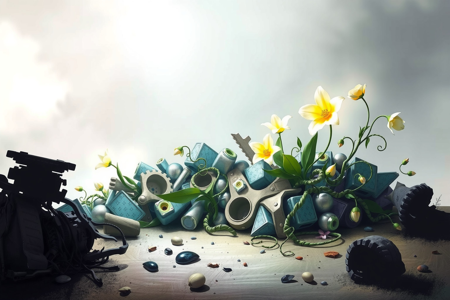 Sognare discariche che fioriscono simboleggia rinascita e crescita interiore.