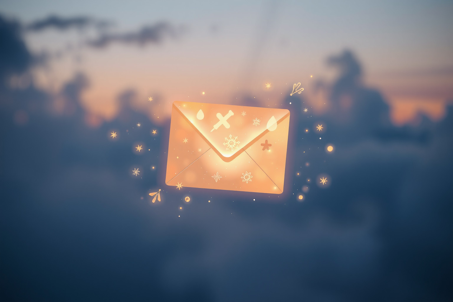 Sognare una lettera profetica indica un imminente cambiamento di destino.