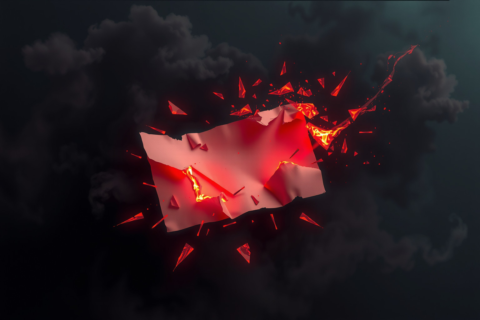 Sognare lettere strappate simboleggia rabbia e rifiuto interiore.