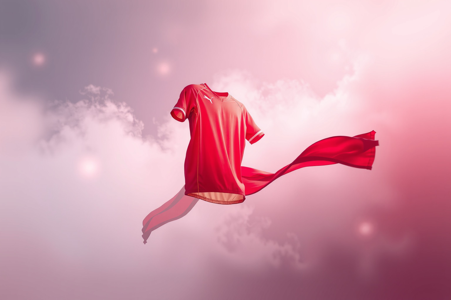 Sognare una maglia rossa simboleggia passione e determinazione agonistica.