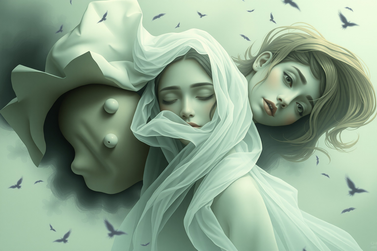 Sognare una musa silenziosa simboleggia incomunicabilità e frustrazione interiore.