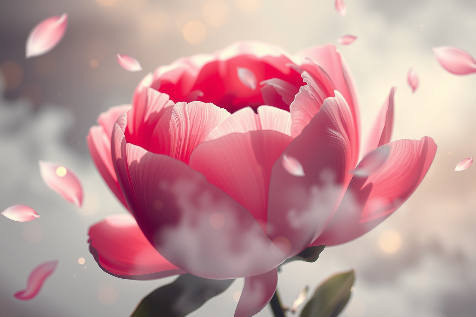 Sognare peonie rosa simboleggia dolcezza, amore e nuovi inizi.