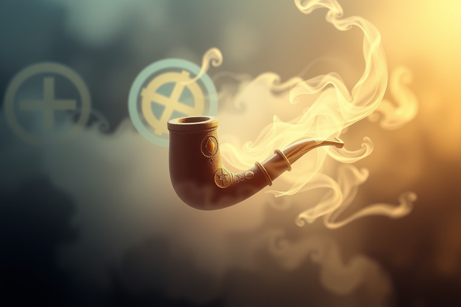 Sognare una pipa antica evoca saggezza e memorie profonde.