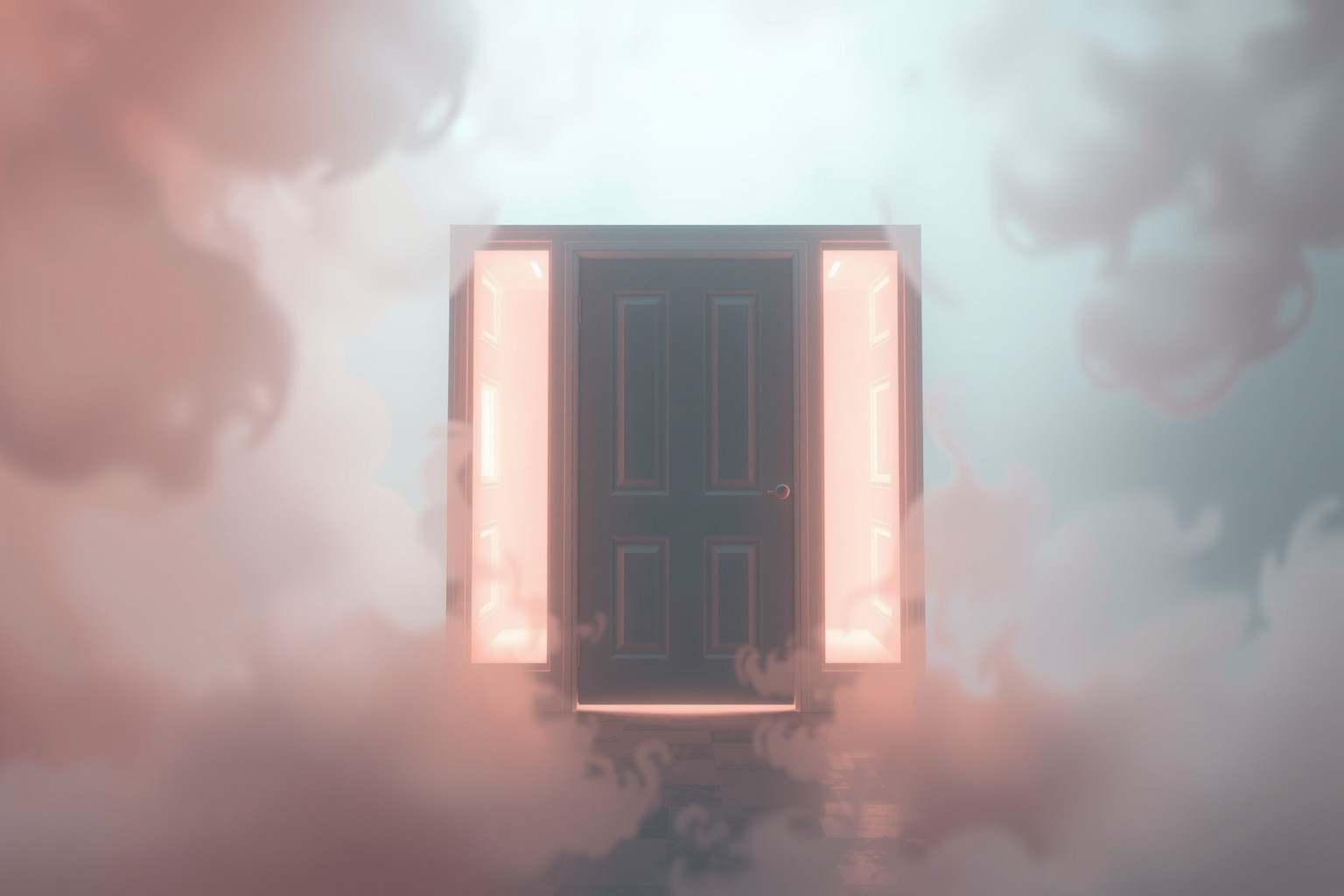 Sognare una porta rigida simboleggia ostacoli emotivi chiusi.